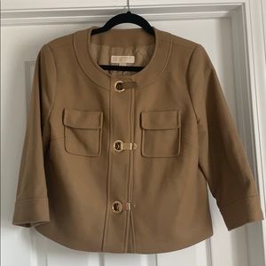 Michael Kors Camel clasp coat